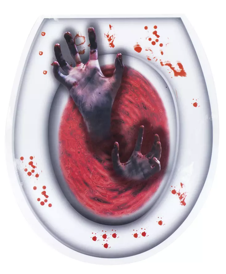 Toilet sticker, bloody hands - Oheistuotteet - TAR245 - 1
