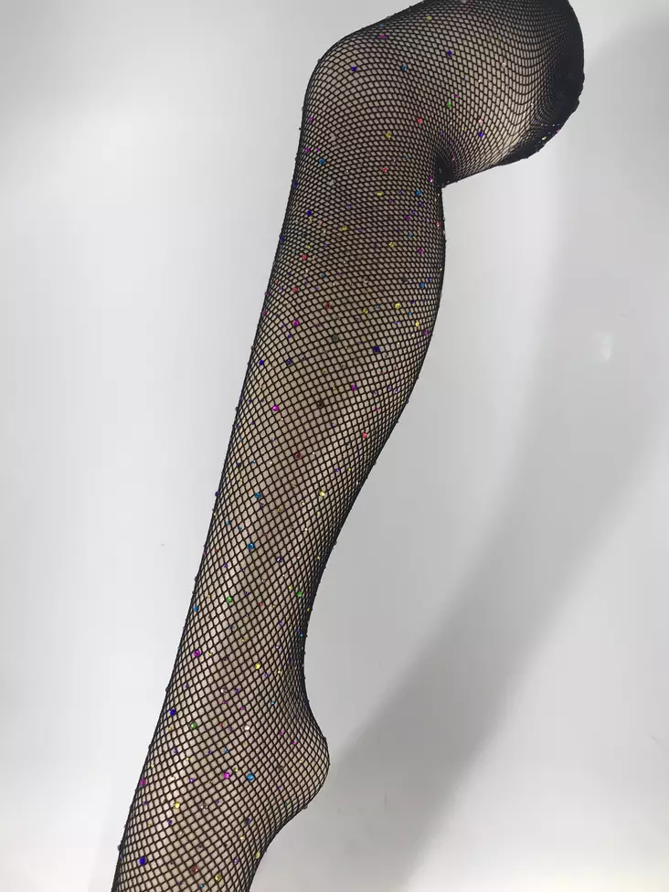 Verkkosukkahousut, colourful bling - Leggingsit - SU195 - 1