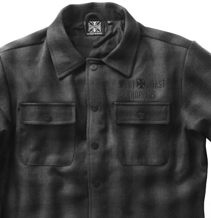 WCC musta/harmaa villakangastakki - Kangastakit - WCC225 - 1