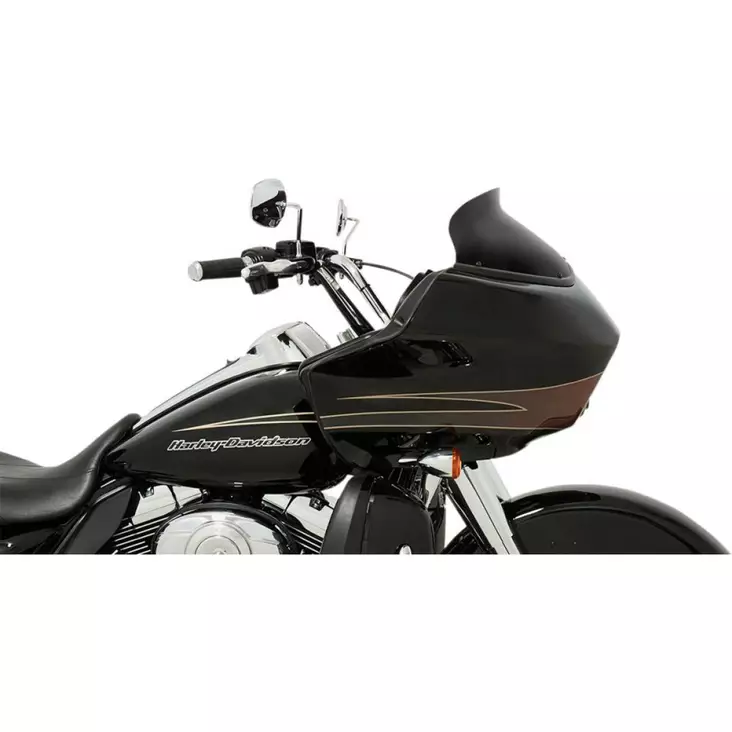 WINDSHIELD SPOILER OEM-FAIRING HARLEY DAVIDSON® 5.5" GRADIENT BLACK - Tuulilasit ja etumaskit - 23100615 - 1