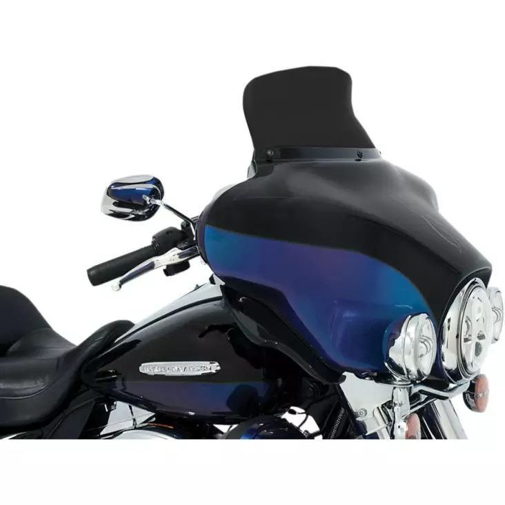 WINDSHIELD SPOILER OEM-FAIRING HARLEY DAVIDSON® 6.5" DARK SMOKE - Tuulilasit ja etumaskit - 23100665 - 1