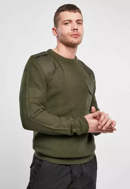 BW Pullover, Olive - Pitkähihaiset paidat - BR186 - 2