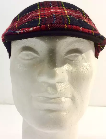 Flat Cap Pun /skottiruutu, one size - Flat Capit - LC486 - 2
