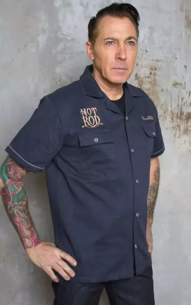 Kauluspaita Hot Rod, harmaa - Kauluspaidat - RUM136 - 2