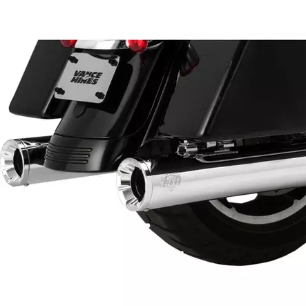 MUFFLER SLIP-ON ELIMINATOR 400 CHROME W/CHROME END CAPS - Pakoputket ja niiden osat - 18011066 - 1