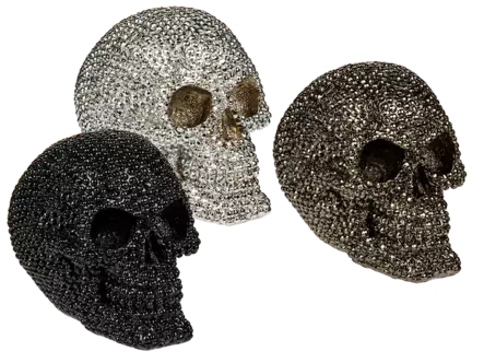 Säästökallo, lasihelmillä, eri värejä - Säästölippaat - PRT646 - 1