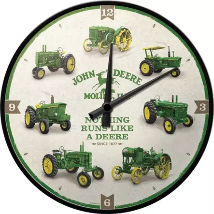 Seinäkello John Deere 31cm - Kellot - KE206 - 1