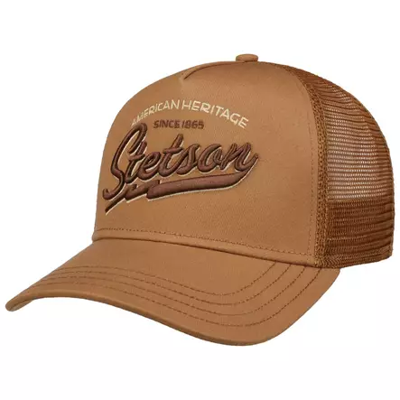Stetson Ruskea Trucker Cap - Lippikset - STHAT206 - 1