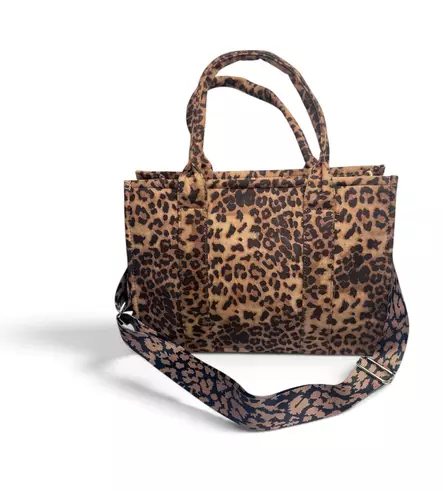 Totebag Leopardi, Ruskea - Laukut - NL926 - 1