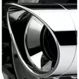 4" SCALLOPED BILLET EXHAUST TIPS CHROME - Pakoputket ja niiden osat - 18600526 - 1