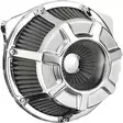AIR CLEANER KIT INVERTED BIG SUCKER BEVELED CHROME - Ilmansuodattimet - 10101216 - 1
