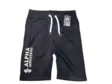Alpha Shortsit musta basic white logo - Shortsit - HO606 - 1