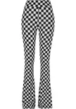 Bootcut Leggings, ralliruutu - Leggingsit - HO676 - 1
