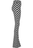 Bootcut Leggings, ralliruutu - Leggingsit - HO676 - 4