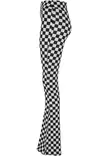 Bootcut Leggings, ralliruutu - Leggingsit - HO676 - 2