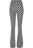 Bootcut Leggings, ralliruutu - Leggingsit - HO676 - 3