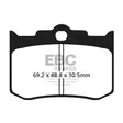BRAKE PAD FA-HH SERIES SINTERED METAL - Jarrupalat - 17211926 - 1