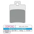 BRAKE PAD ODP SCOOTER ORGANIC COMPOUND ASBESTOS FREE - Jarrupalat - 17220136 - 1