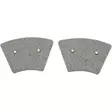 BRAKE PAD ORGANIC - Jarrupalat - 17200196 - 1