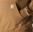 Carhartt ruskea huppari K288, Iconic Log - Hupparit - CRH46 - 5