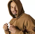Carhartt ruskea huppari K288, Iconic Log - Hupparit - CRH46 - 3