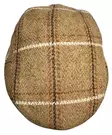 Flatcap Beige ruutuviivoin - Flat Capit - LC816 - 2