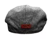 Flatcap Herringbone musta harmaa - Flat Capit - LC836 - 5