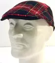 Flat Cap Pun /skottiruutu, one size - Flat Capit - LC486 - 1