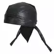 Headwrap, Hot Leathers, musta nahka - Headwrapit - HW196 - 3