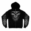 Huppari-Hot Leathers-Shredder Skull-CU376 - Hupparit - CU376 - 1