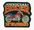 Kangasmerkki Biker In Training - Kangasmerkit - K1596 - 1