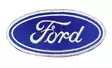 Kangasmerkki, Ford, sininen - Kangasmerkit - K976 - 2
