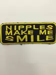 Kangasmerkki, Nipples make me smile - Kangasmerkit - K1126 - 1