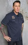 Kauluspaita Hot Rod, harmaa - Kauluspaidat - RUM136 - 2