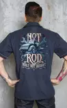 Kauluspaita Hot Rod, harmaa - Kauluspaidat - RUM136 - 1