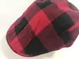 LASTEN flatcap punamusta ruutu - Flat Capit - LC536 - 1