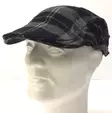Lätsä, harmaa ruudullinen flat cap - Flat Capit - LC446 - 1