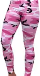 Leggingsit Pink camo 93% cotton 7% spand - Leggingsit - ROT26 - 1