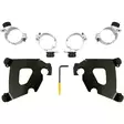 MOUNTING KIT TRIGGER-LOCK CAFE-FAIRING BLACK - Tuulilasit ja etumaskit - 23200126 - 1