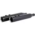 MUFFLERS TURBINE TIP SLIP-ON 4.5" HIGH PREFORMANCE PLUS BLACK - Pakoputket ja niiden osat - 18011256 - 1