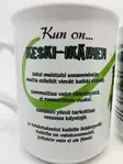 Muki Keski-ikäinen molemmin puolin tekst - Astiat - LKM296 - 3