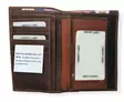 Nahkalompakko RFID-suojattu, ruskea - Lompakot ja rahakukkarot - KN436 - 2