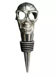 Pääkallo metallinen pullonkorkki - Kallot, Halloweenrekvisiitta - HOR586 - 1