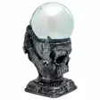 Patsas Silver Skull LED - Kallot, Halloweenrekvisiitta - HOR656 - 4