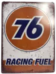 Peltikyltti 76 racing fuel - Taulut, kehykset - PELT256 - 1
