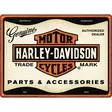 Peltikyltti Harley-Davidson - Taulut, kehykset - PELT516 - 1