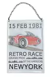 Peltikyltti Retro Race 1981 - Taulut, kehykset - PELT356 - 1