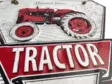 Peltikyltti TRACTOR kolmio 30 x 29cm - Taulut, kehykset - PELT226 - 2