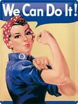 Peltikyltti We Can Do It! - Taulut, kehykset - PELT166 - 2