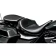 PILLION PAD AVIATOR WIDE SMOOTH REAR BLACK - Satulat ja satulanpäälliset - 08010586 - 1
